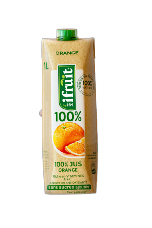 JUS IFRUIT ORANGE 100PC 1L TPK