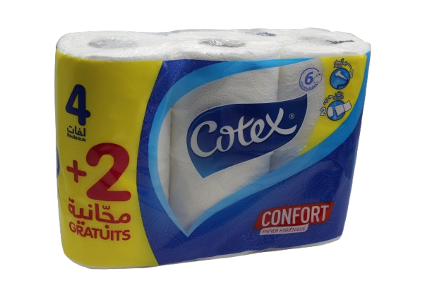 COTEX PH CONFORT 4+2