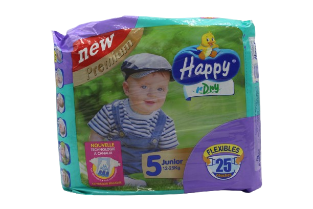 HAPPY R-DRY JUNIOR 25PCS