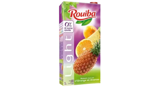 [DZ-00632] ROUIBA light boisson au jus d'orange 1L