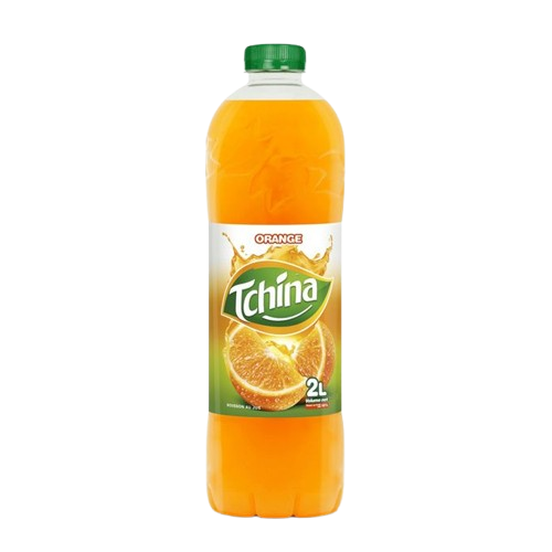[DZ-00645] TCHINA boisson au jus d'orange & pêche 2L