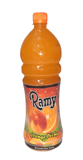 [DZ-00670] RAMY boisson au jus d'orange & peche  1.25L